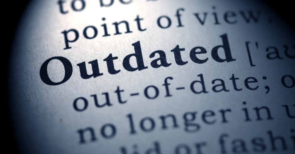 Using an Outdated Resume Format